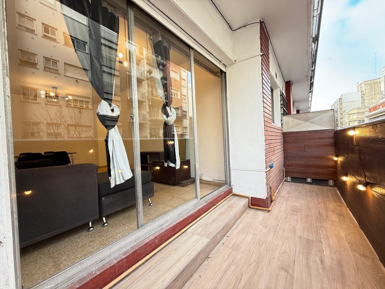 DEPTO 3 AMB CON BALCON TODO EXTERNO! CORRIENTES 1700