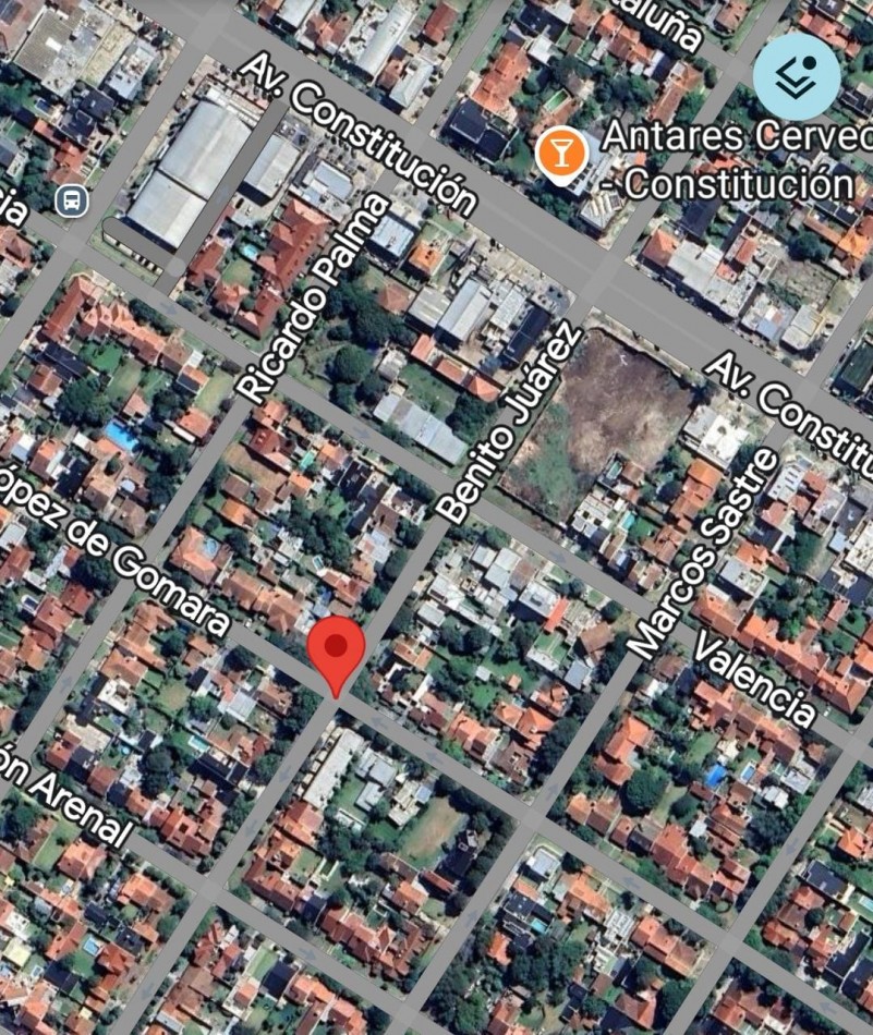 Gran lote en equina, a 200 metros de constitucion! inmejorable ubicacion!!