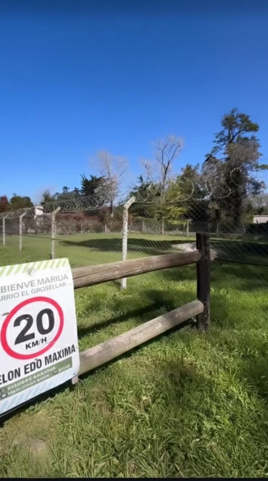 LOTE DE 755M2 EN ESQUINA! BARRIO EL GROSELLAR