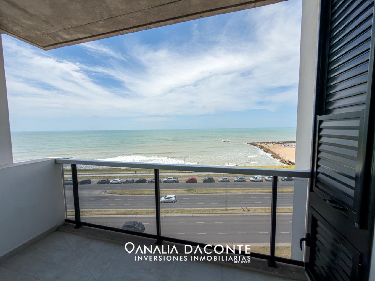 SEMIPISO CATEGORIA 3 AMB VISTA PLENA AL MAR! COCHERA GYM Y PISCINA