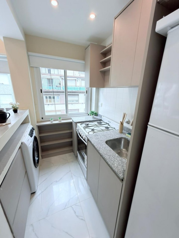 1 AMB RECICLADO A LA CALLE Y CON BALCON! ZONA ALDREY