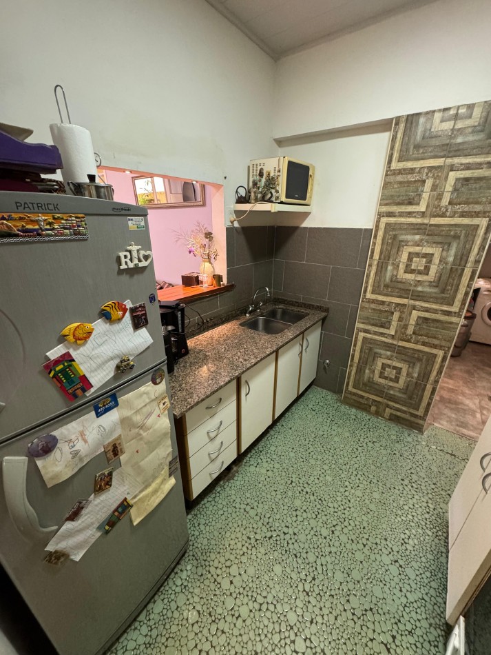 Depto 3 amb con 2 patios