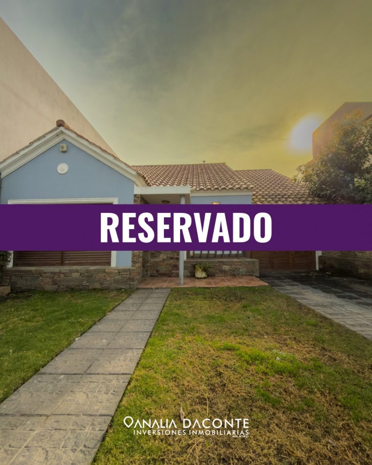 Gran chalet 5 amb con garage, quincho y jardin. Los Pinares