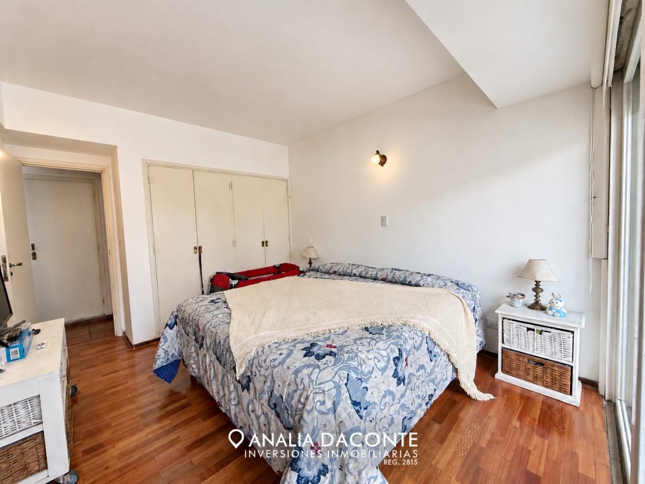 DEPARTAMENTO 2 AMBIENTES CON GRAN BALCON CORRIDO A LA CALLE ! SAN MARTIN 2500