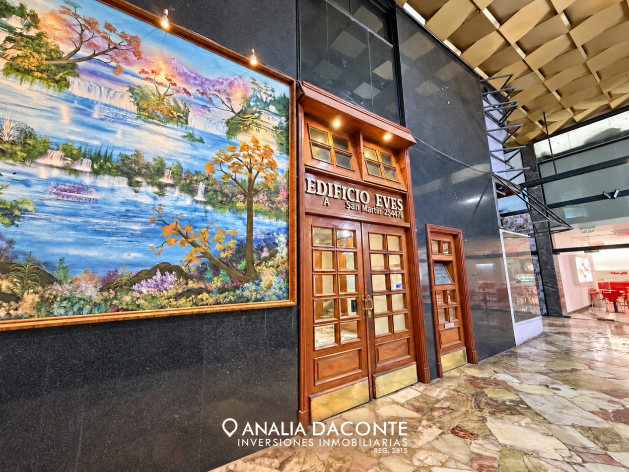 DEPARTAMENTO 2 AMBIENTES CON GRAN BALCON CORRIDO A LA CALLE ! SAN MARTIN 2500