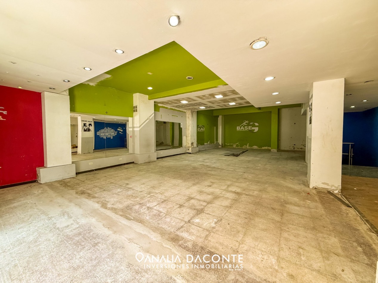GRAN LOCAL COMERCIAL CON PB Y SUBSUELO SALTA 2000 SIN EXPENSAS !
