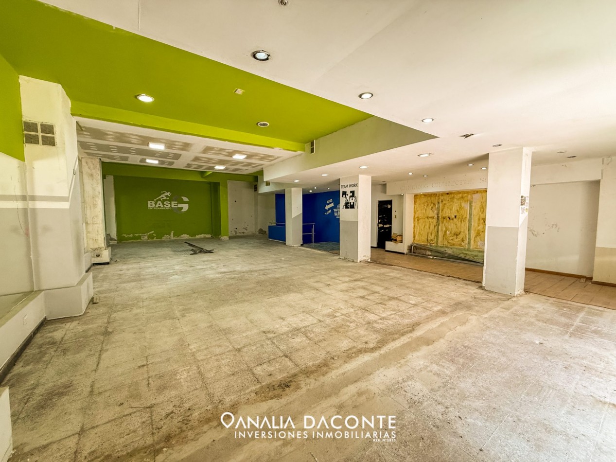 GRAN LOCAL COMERCIAL CON PB Y SUBSUELO SALTA 2000 SIN EXPENSAS !