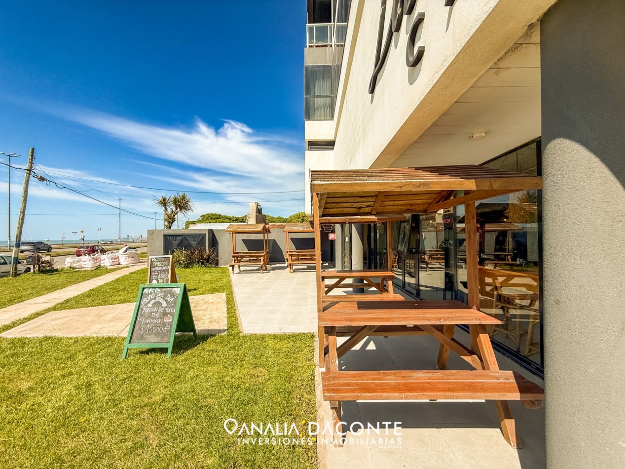 Fondo de Comercio en Venta - Cafe y Gastronomia Frente al Mar con Salon de Eventos ! FELIX U. CAMET 3500